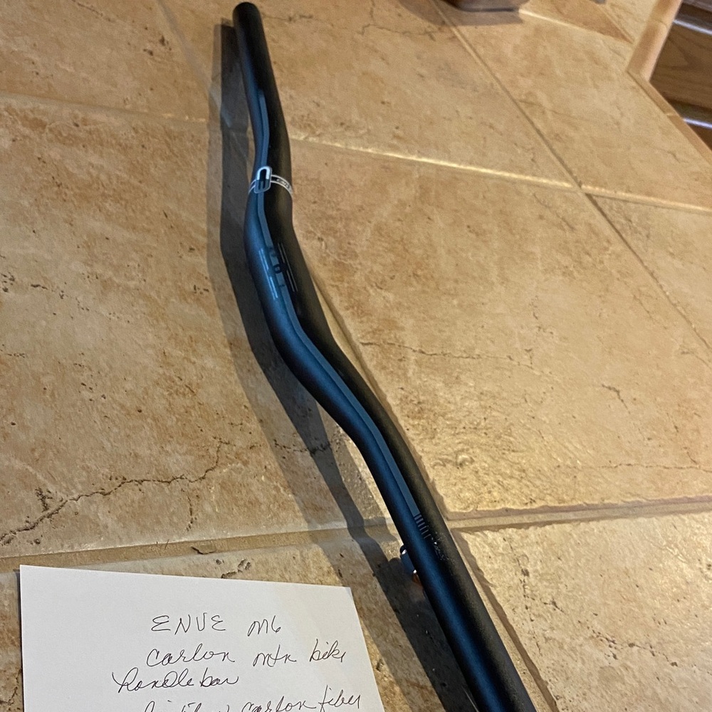 Sleek Black Handlebar for Bikes